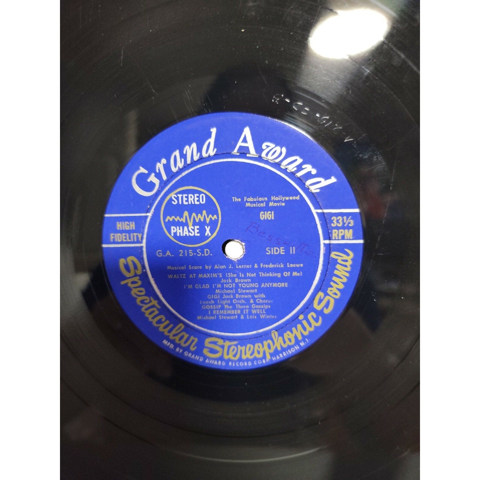 The Fabulous Hollywood Musical Movie GiGi (Vinyl)