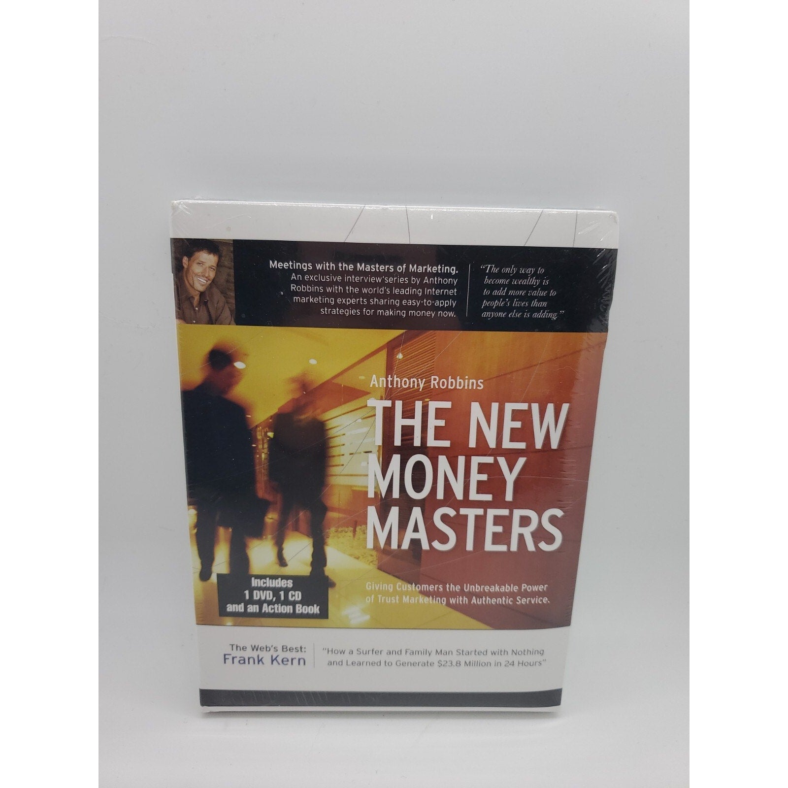 Anthony Robbins - The New Money Masters - with Frank Kern DVD *Brand New*