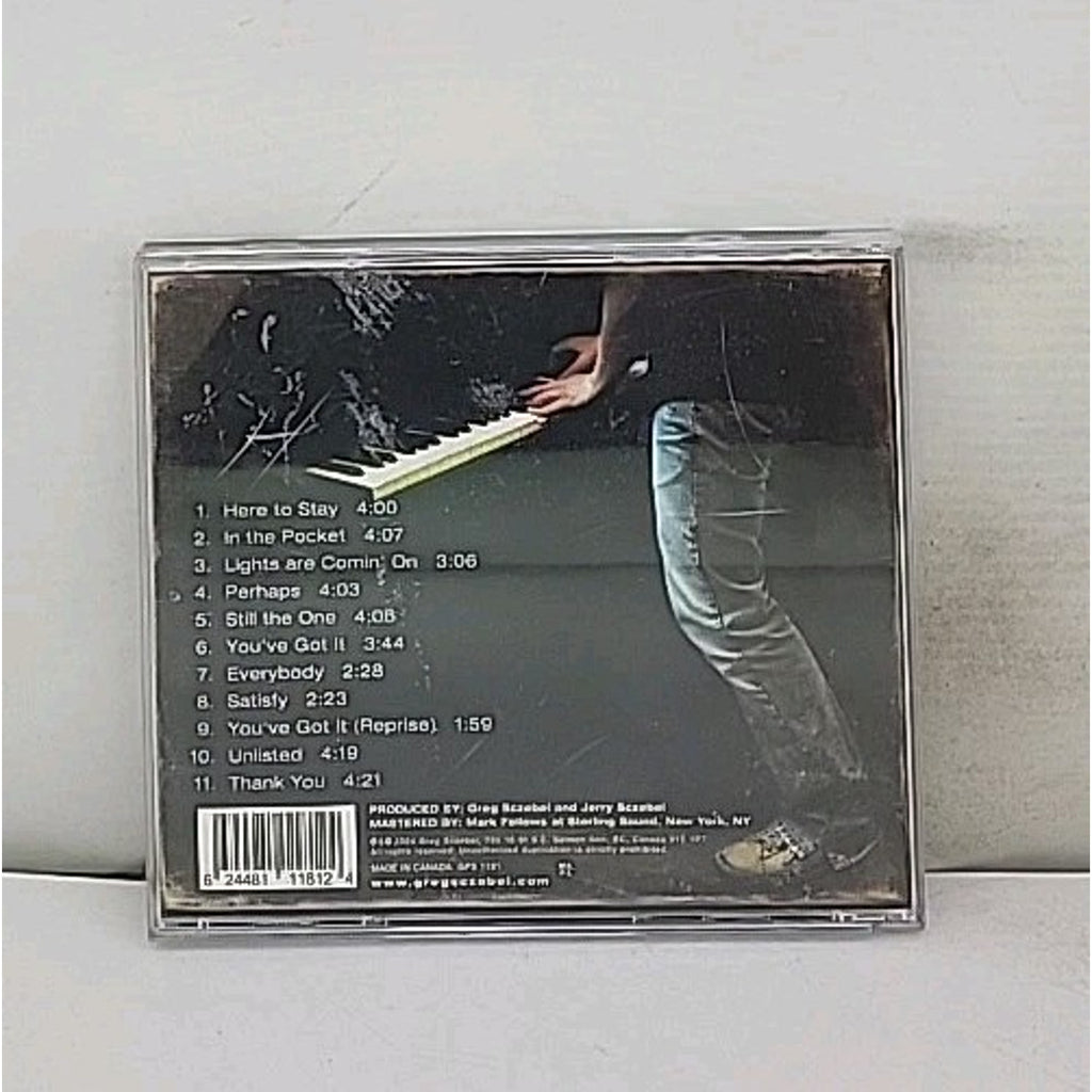 Greg Sczebel Here to Stay Music CD Album