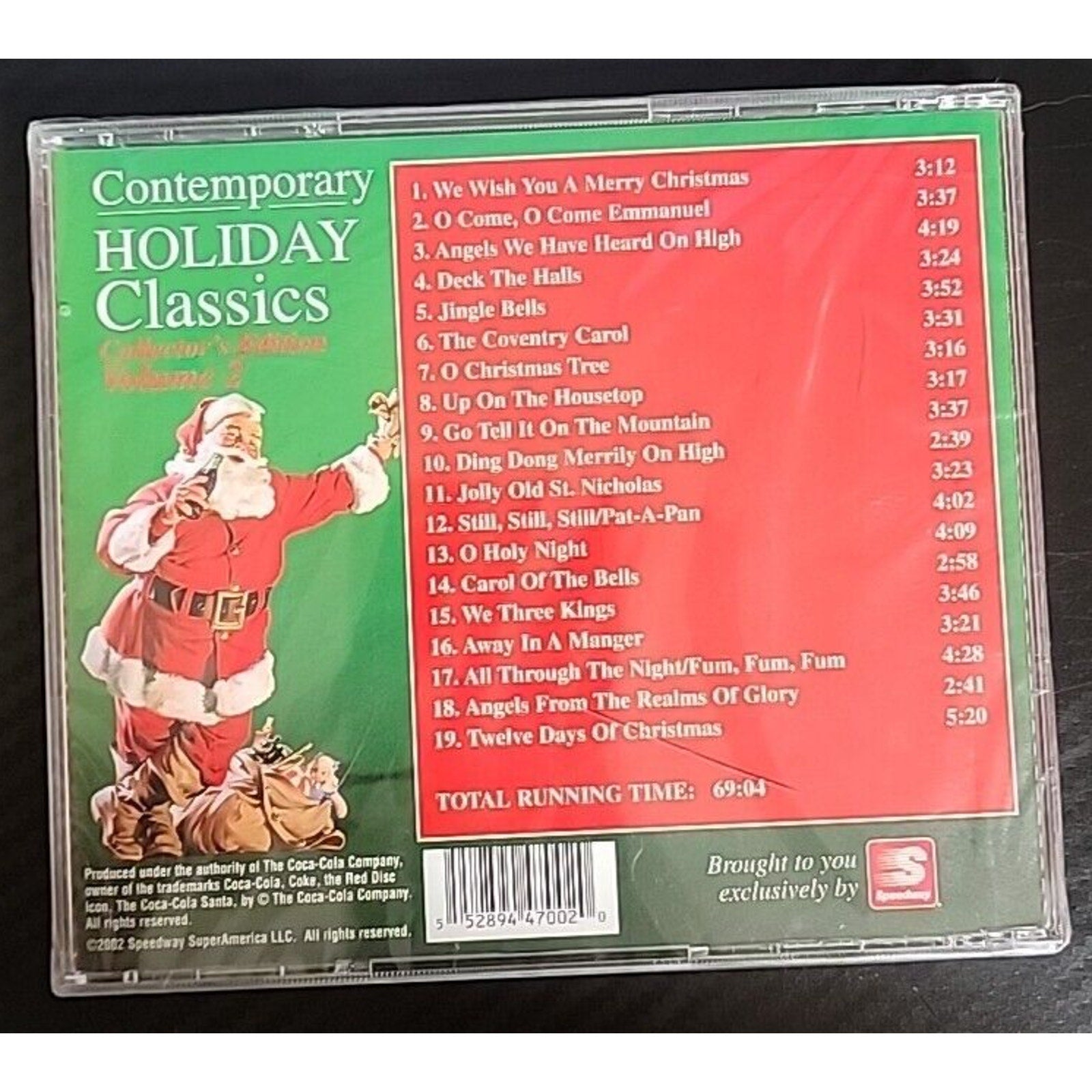 Coca-Cola: Contemporary Holiday Classics Volumes 2 (CD, 2002) *Brand New*