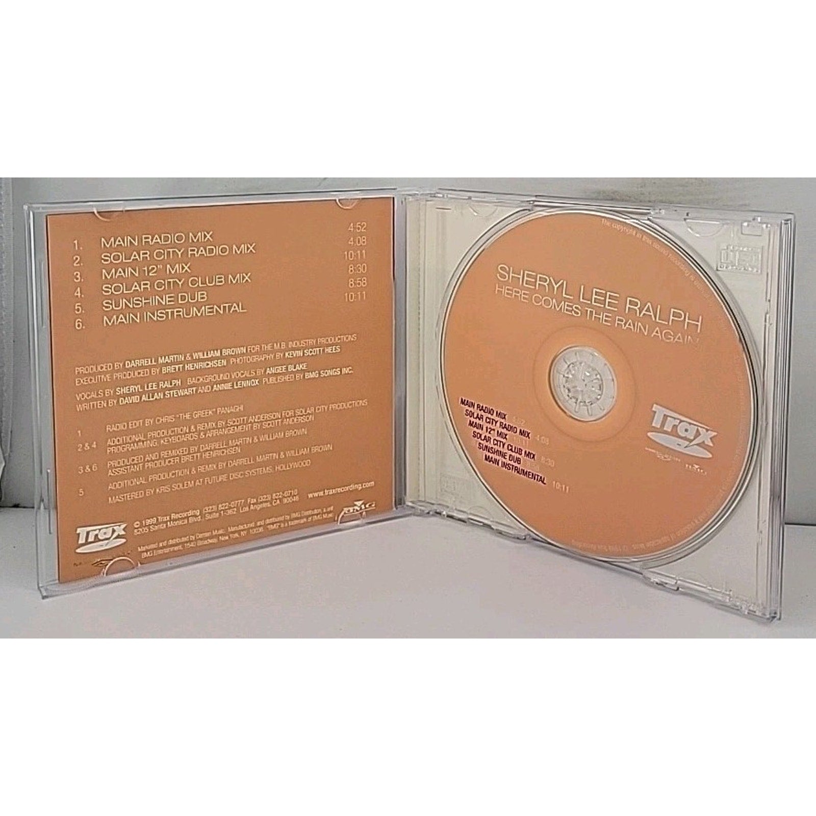 Here Comes the Rain Again [Maxi Single] by Sheryl Lee Ralph (CD, Aug-1999,...