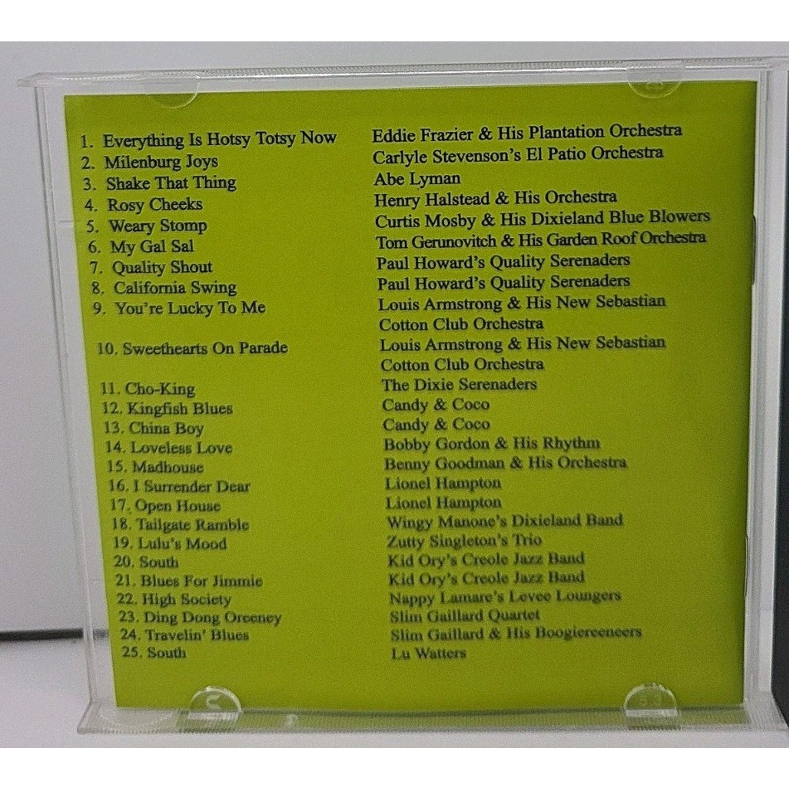 California Jazz CD