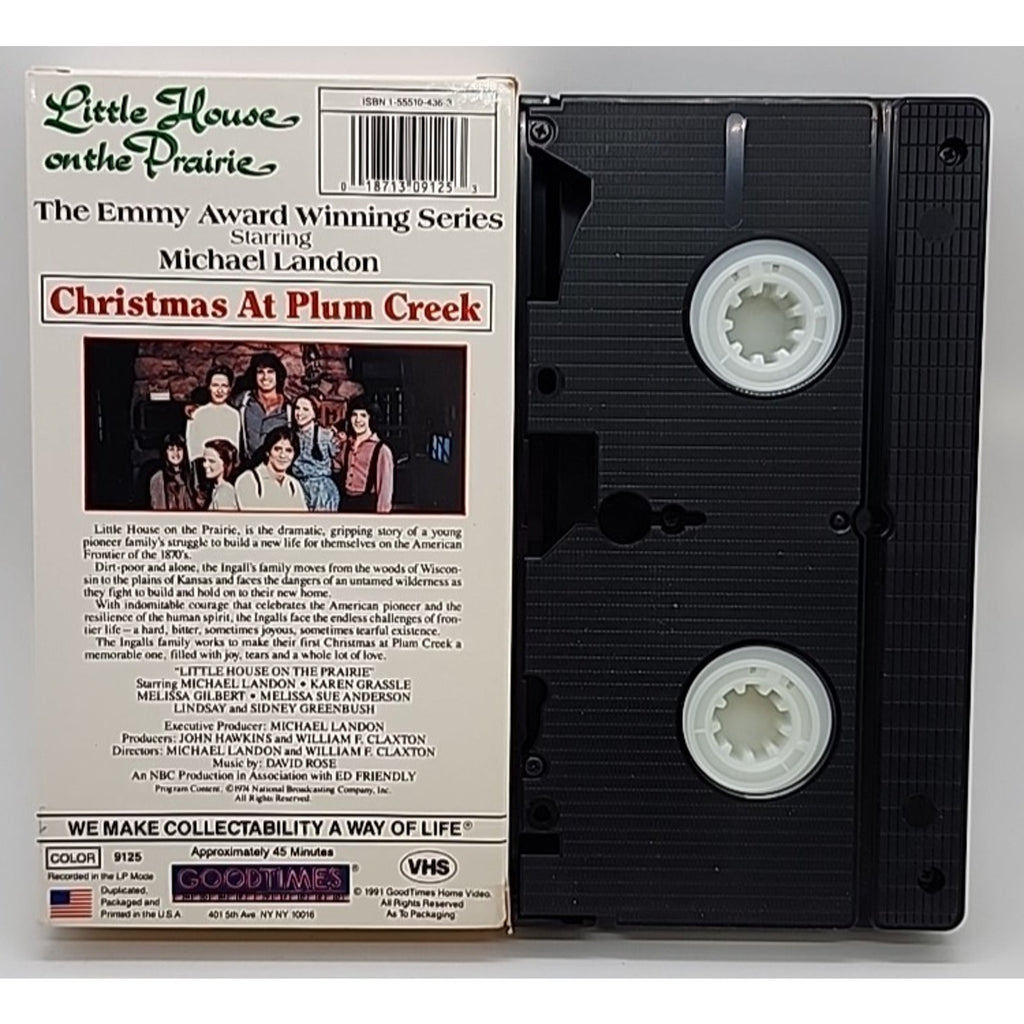 Little House on the Prairie - Vol. 4: Christmas at Plum Creek (VHS, 2001)