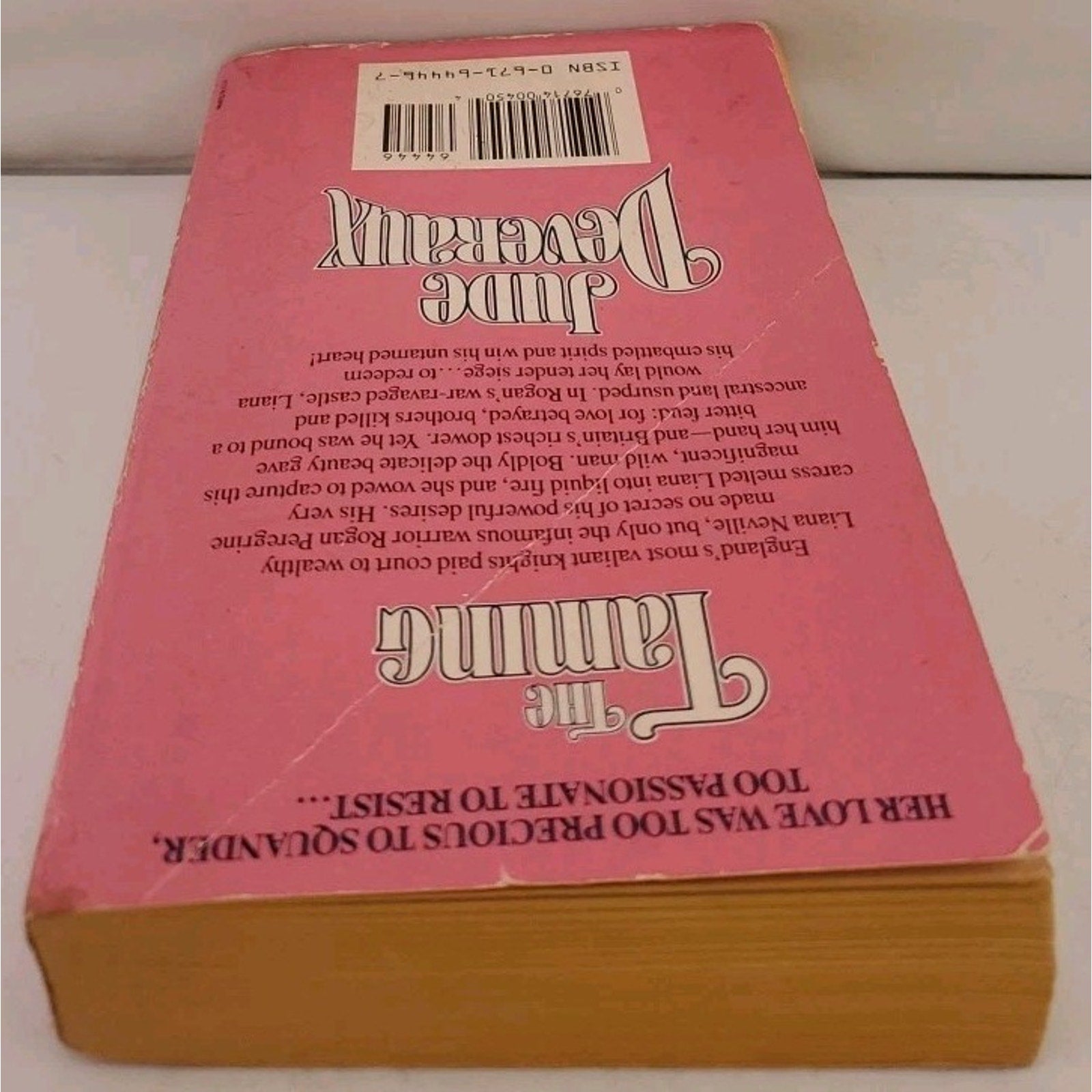 Taming by Jude Deveraux (1991, Mass Market)