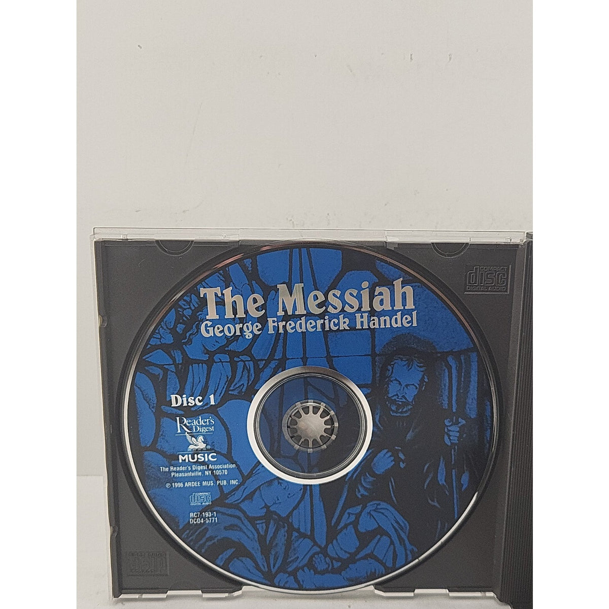 The Messiah George Frederick Handel CD 2-Disc 1996 Reader's Digest