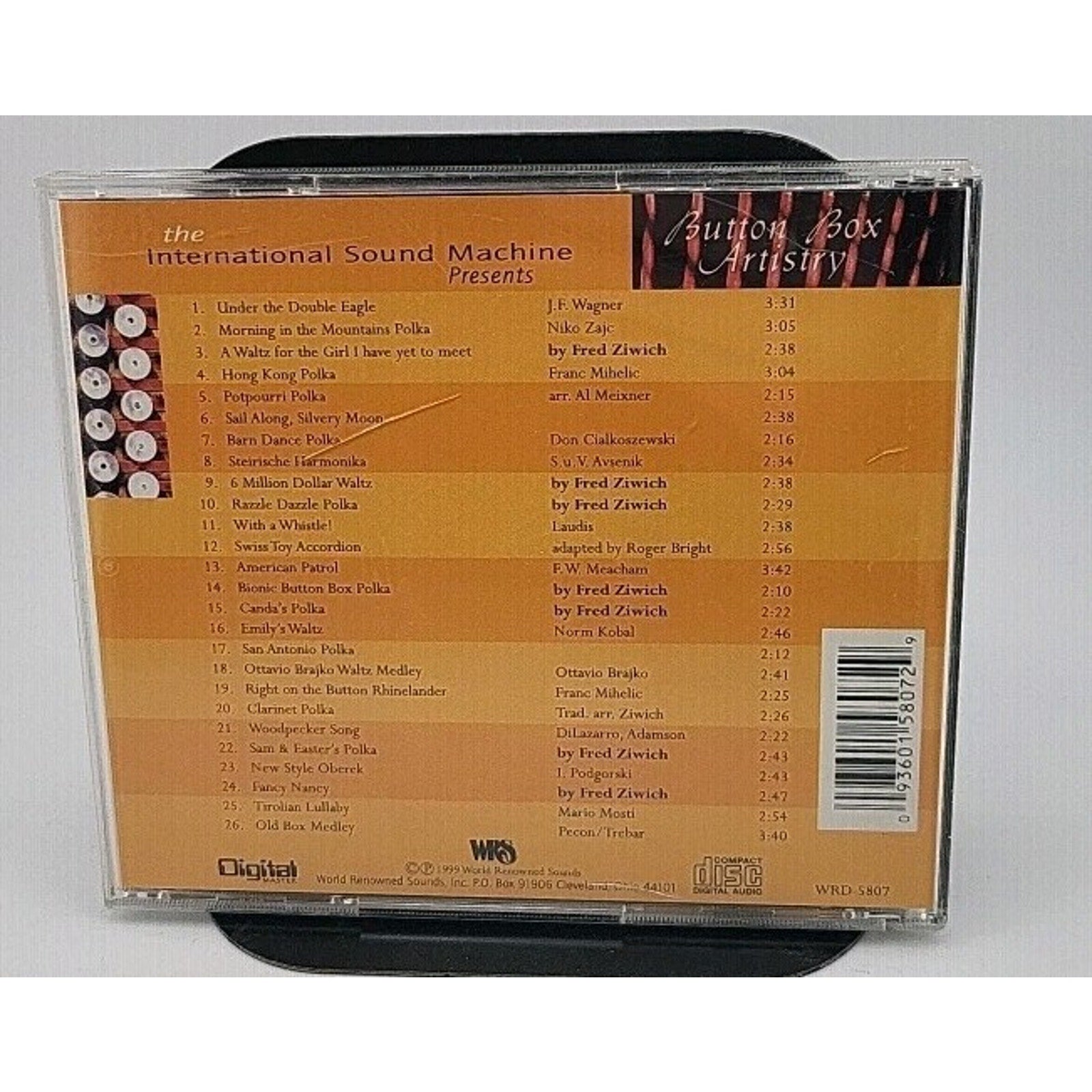The International Sound Machine Presents - Button Box Artistry CD