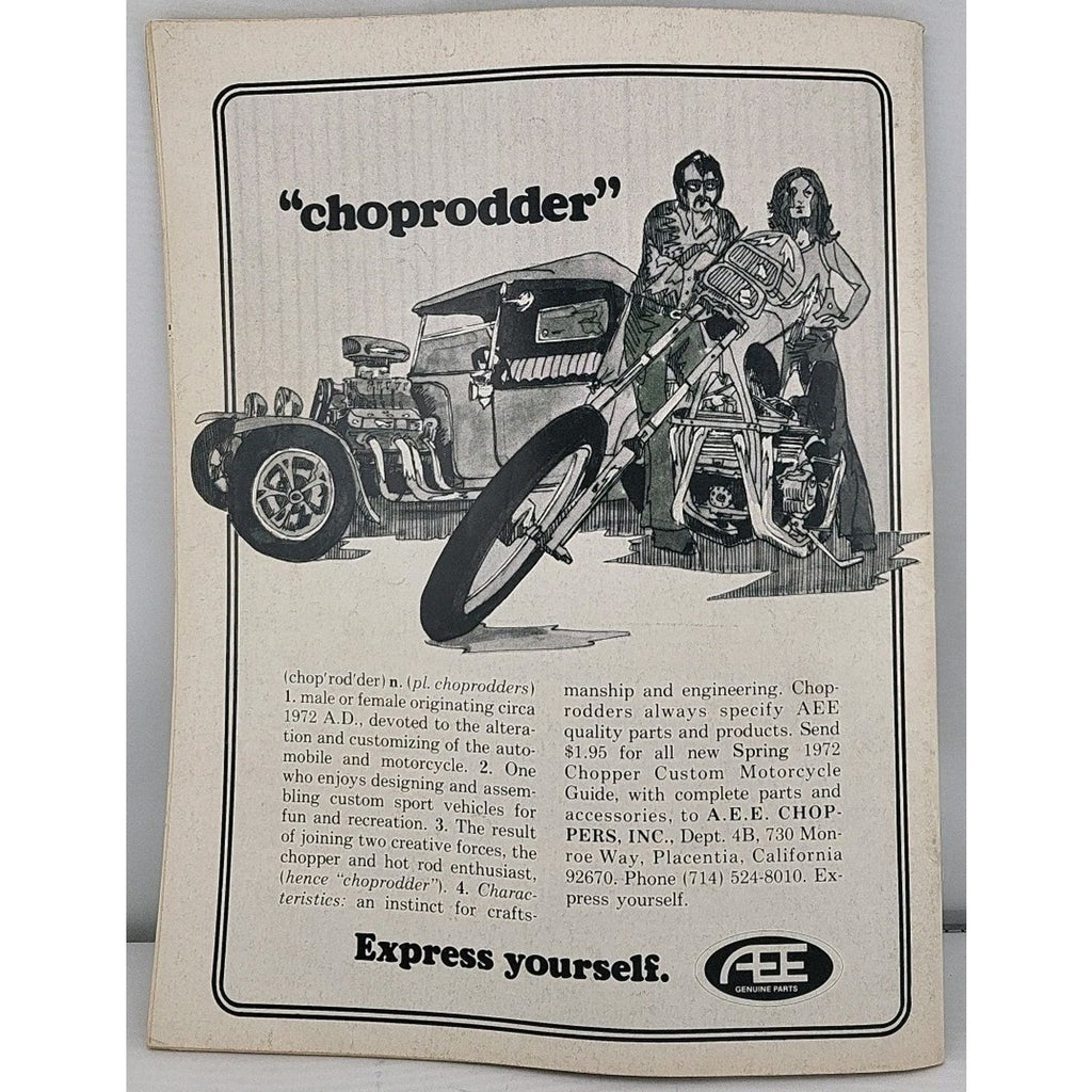Street Rodder Magazine August 1972 Vol. 1 No. 4