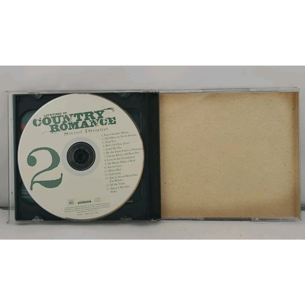 Lifetime of Country Romance: Sweet Dreams - 2 Audio CDs 2006 Time Life
