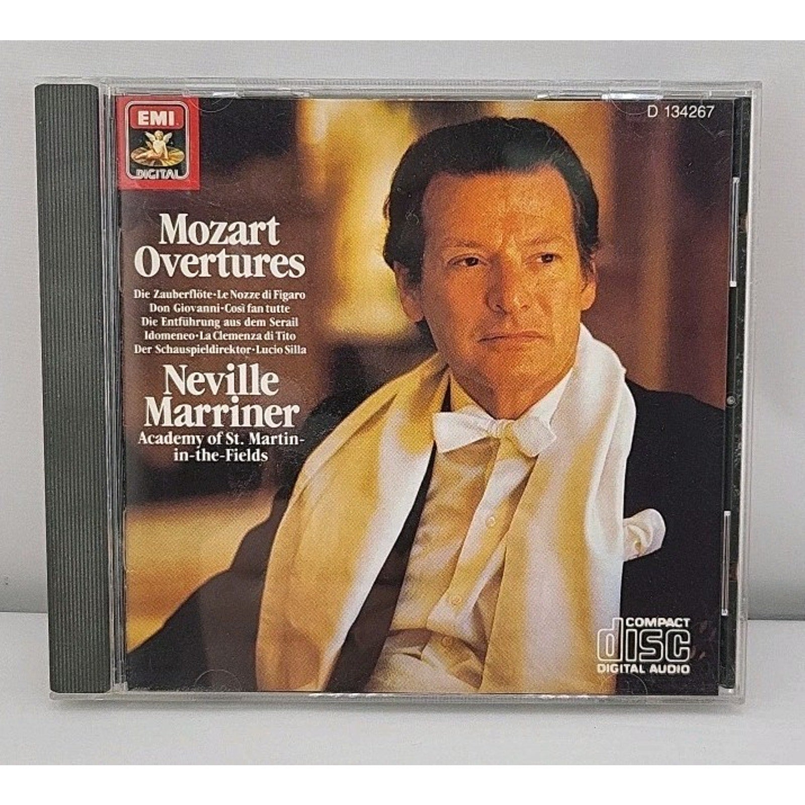 Mozart Overtures Neville Mariner CD