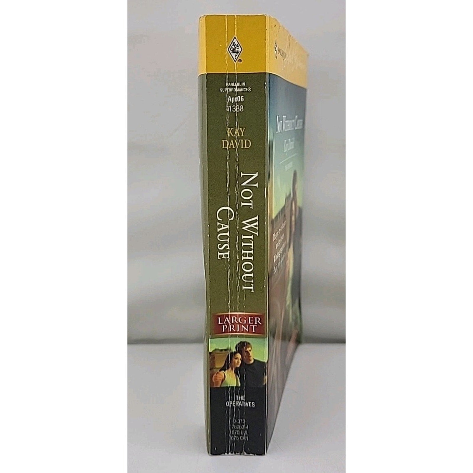 The Operatives Ser.: Not Without Cause by Kay David (2006, Perfect, Large Type /