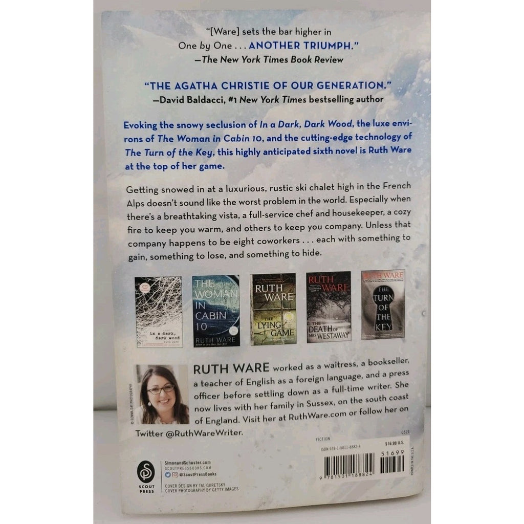 One by One by Ruth Ware (2021, Trade Paperback)