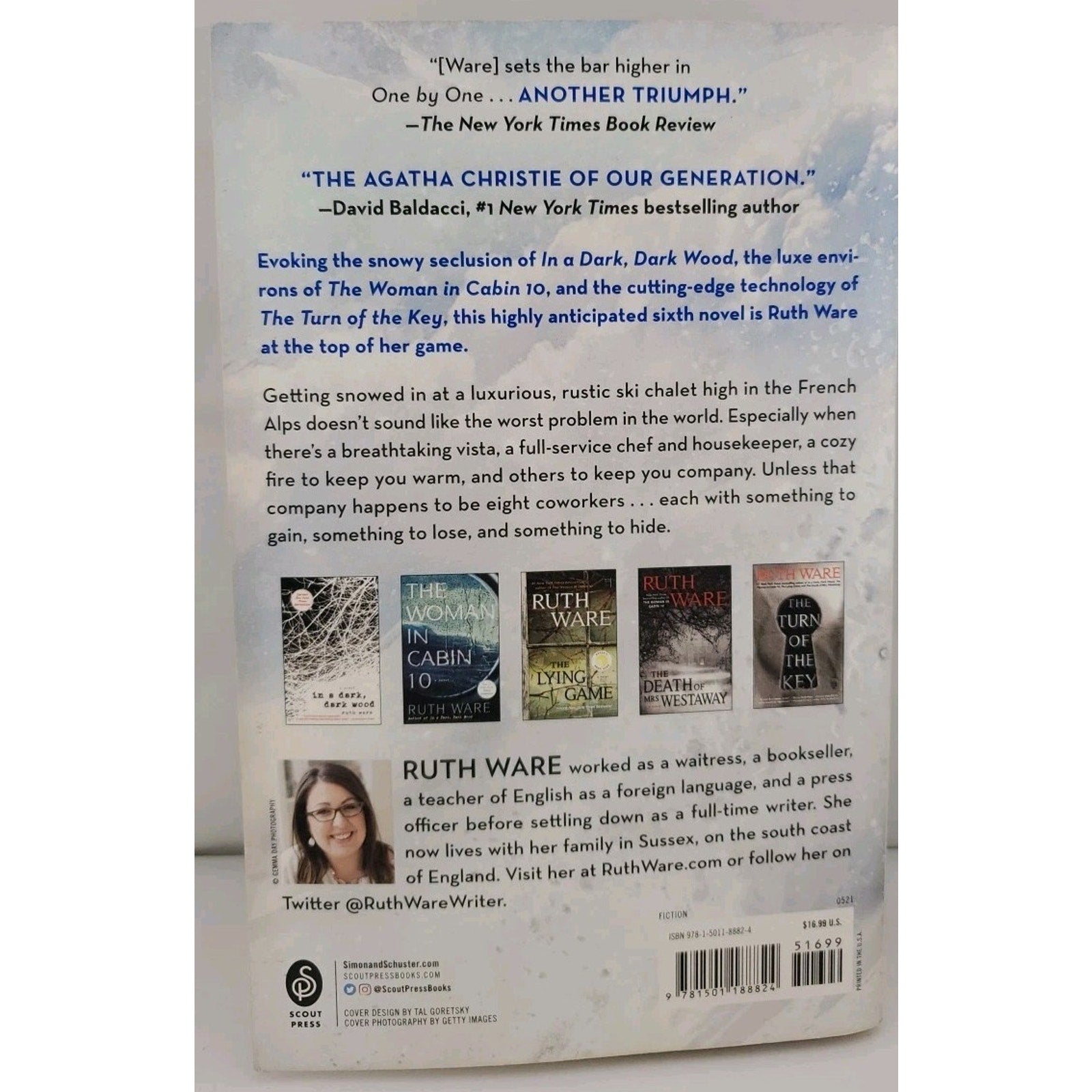 One by One by Ruth Ware (2021, Trade Paperback)