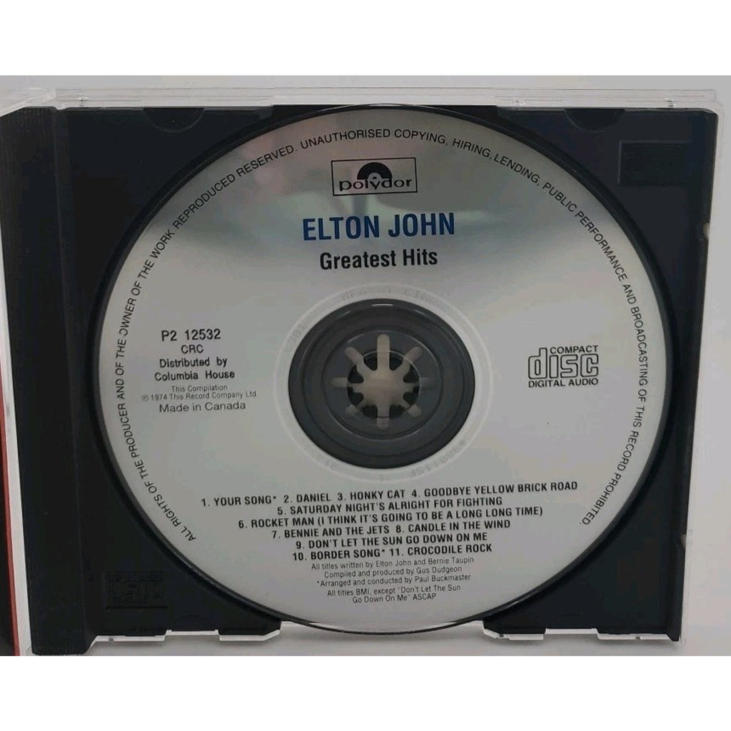 Greatest Hits by Elton John (CD, [1974], Polydor)