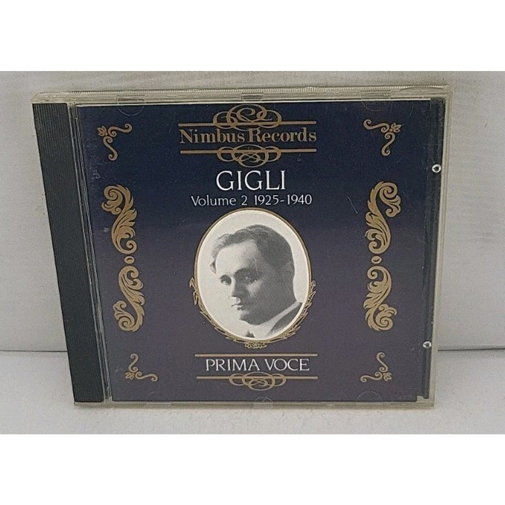 Beniamino Gigli Vol 2 Prima Voce Opera Classical Nimbus Records CD
