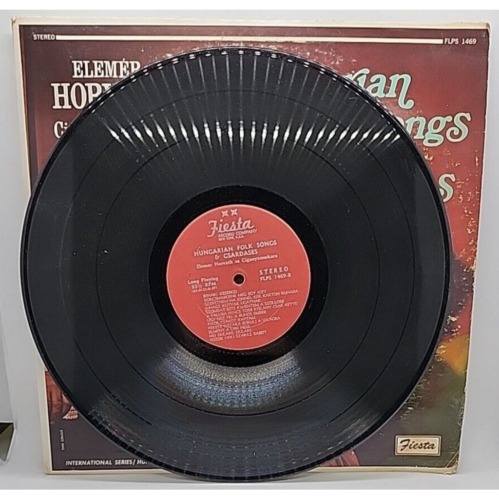 Elemer Horvath - Hungarian Folk Songs & Csardases (Record)