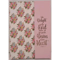 Take Delight in the and He Will Give You the Desi Lord Psalm 37:4 Flower Journal