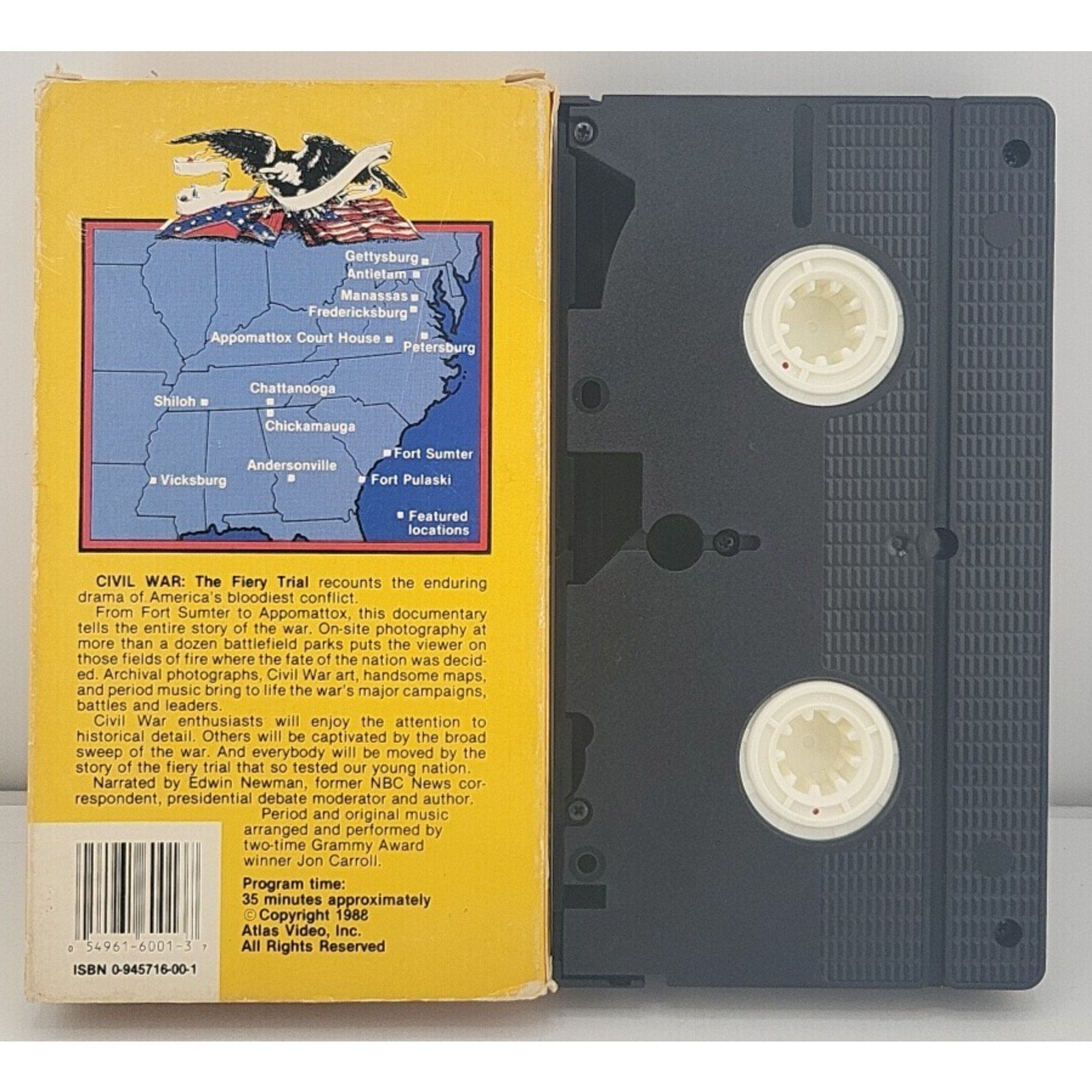 Civil War - The Fiery Trail (VHS, 1992)