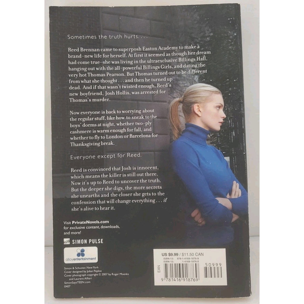 Confessions by Kate Brian (2007, Trade Paperback)