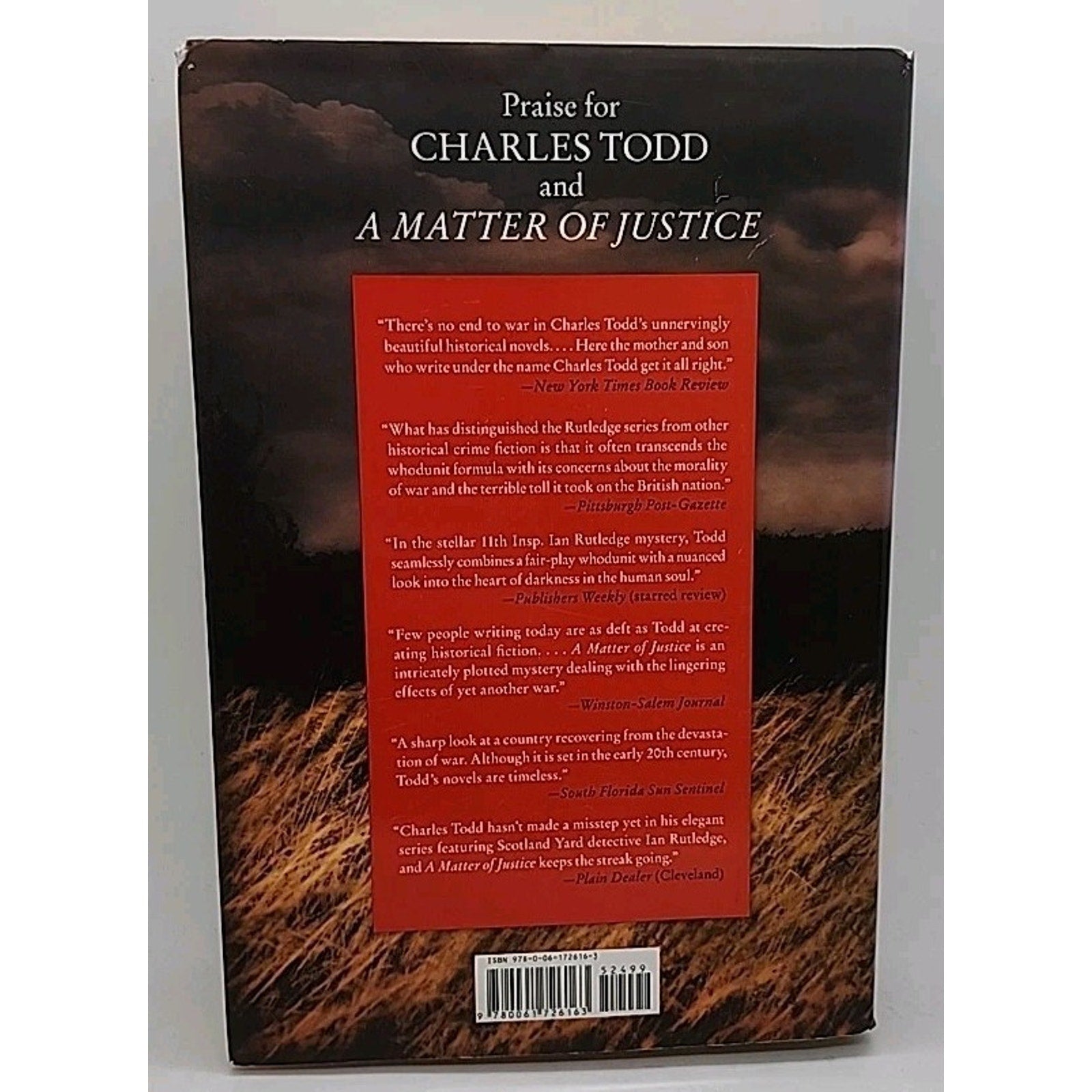 Red Door : An Inspector Ian Rutledge Mystery by Charles Todd (2009, Hardcover)