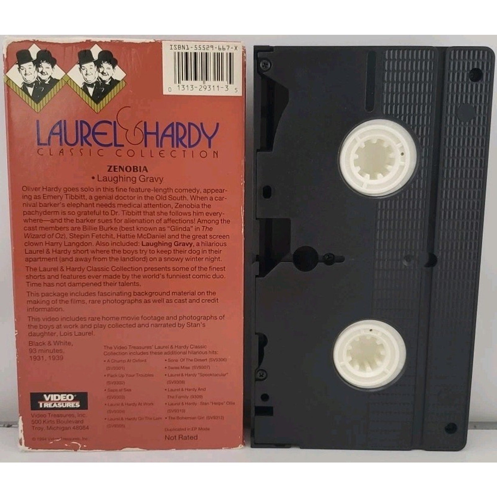 Laurel And Hardy Zenobia (VHS)