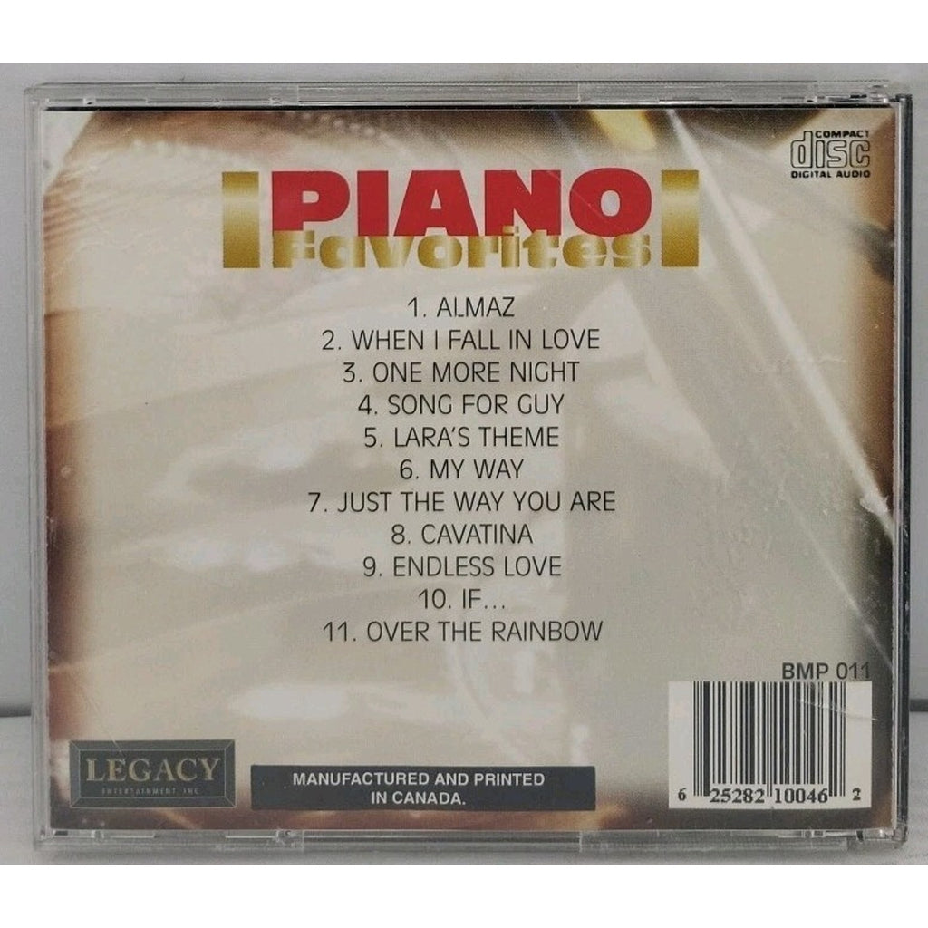 Piano Favorites [Legacy] by Various Artists (CD, 2000, Legacy)