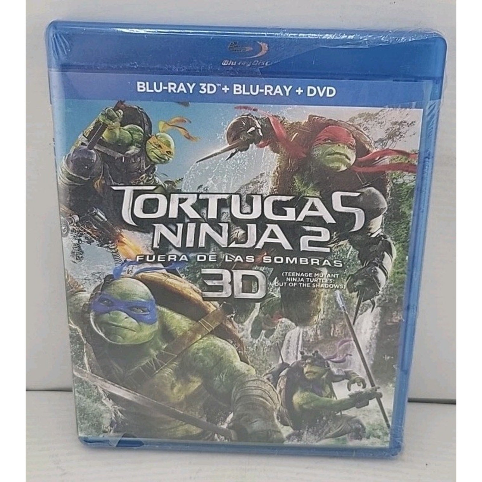 Tortugas Ninja 2 (3D Blu-ray, Multi-Language) *Brand New*
