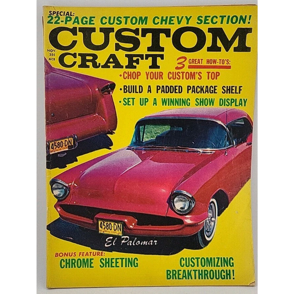 Custom Craft Magazine - November 1963 - Number 26