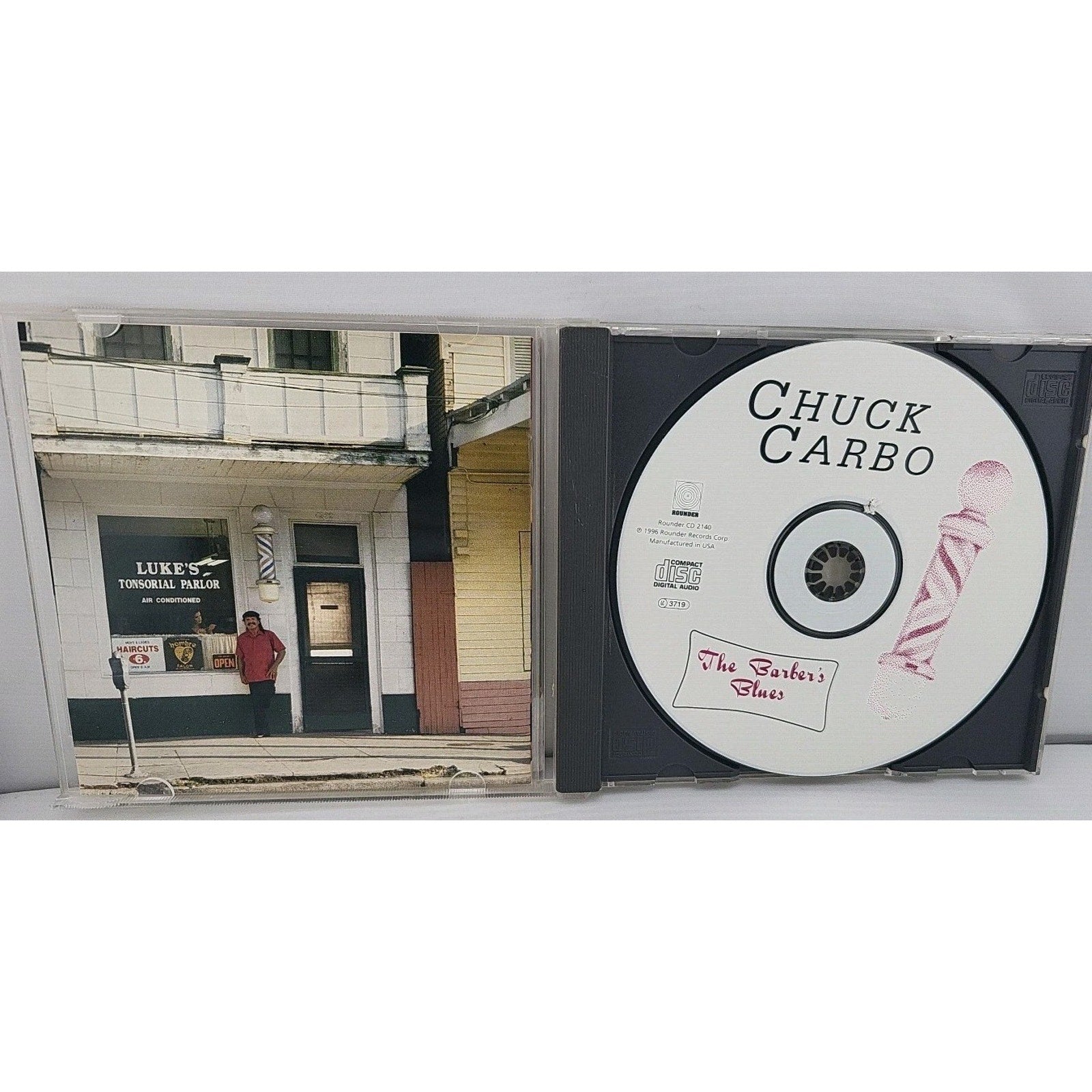Barber's Blues by Chuck Carbo (CD, 1996)
