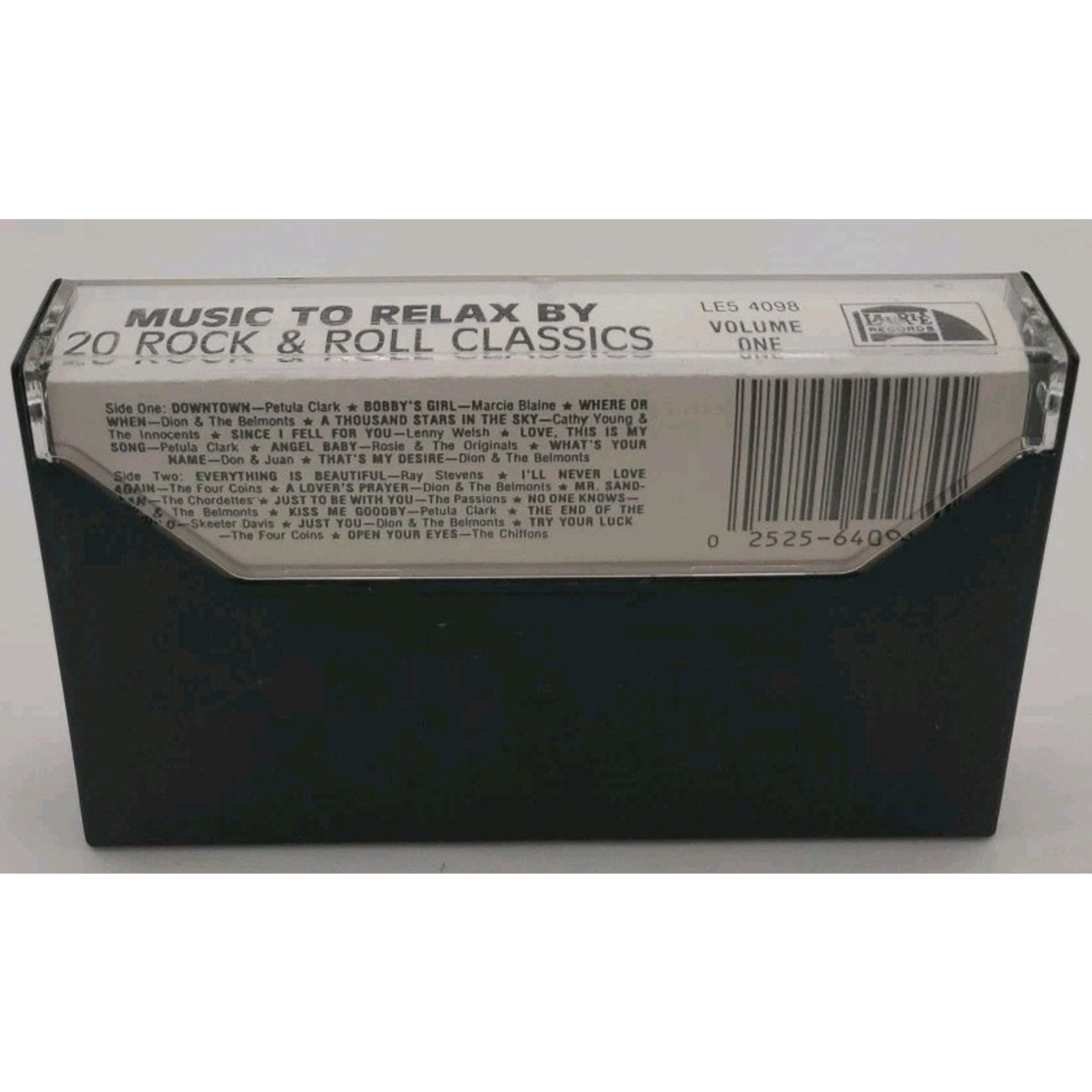 Music To Relax 20 Rock & Roll Classics (Cassette)