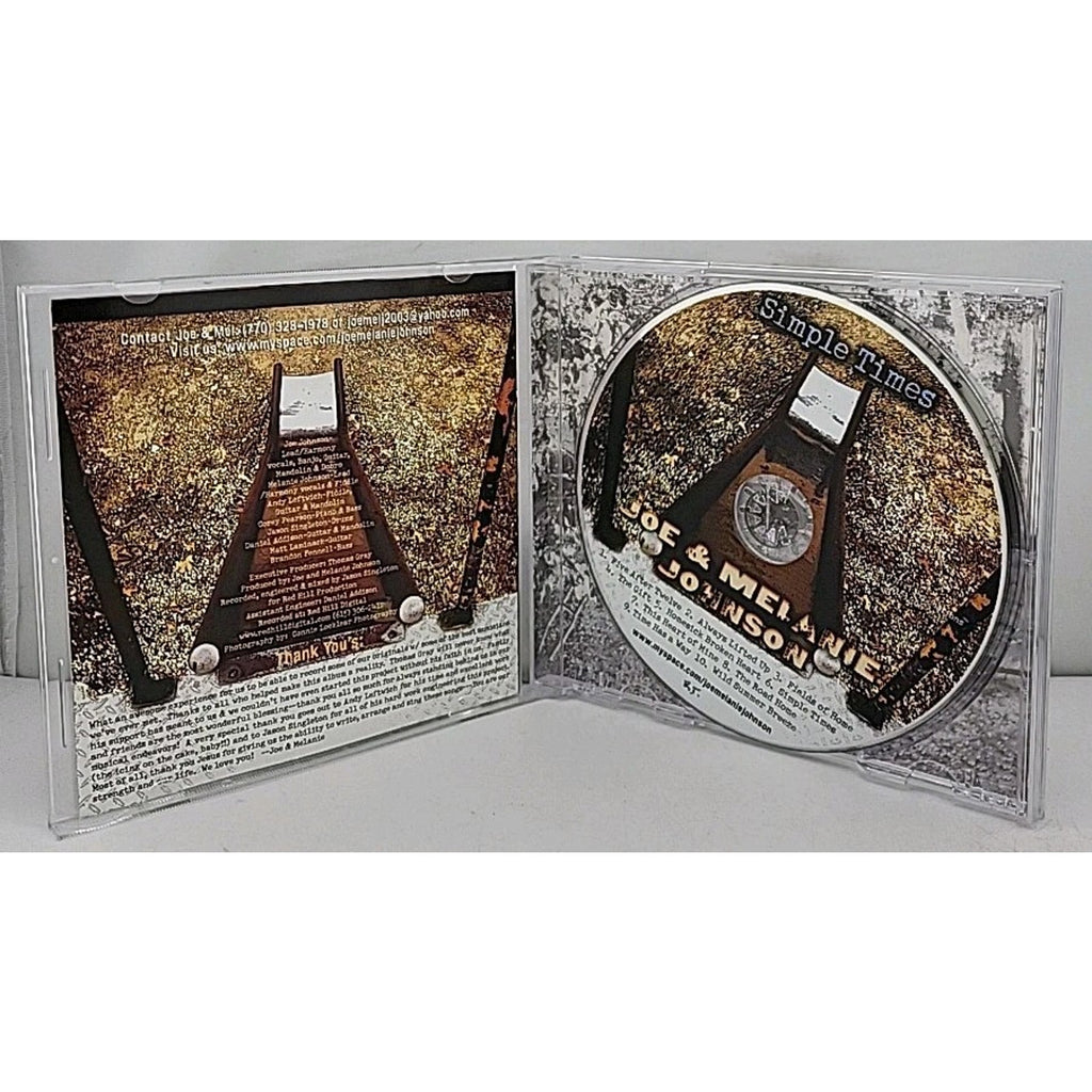 Joe & Melanie Johnson CD Simple Times 2003