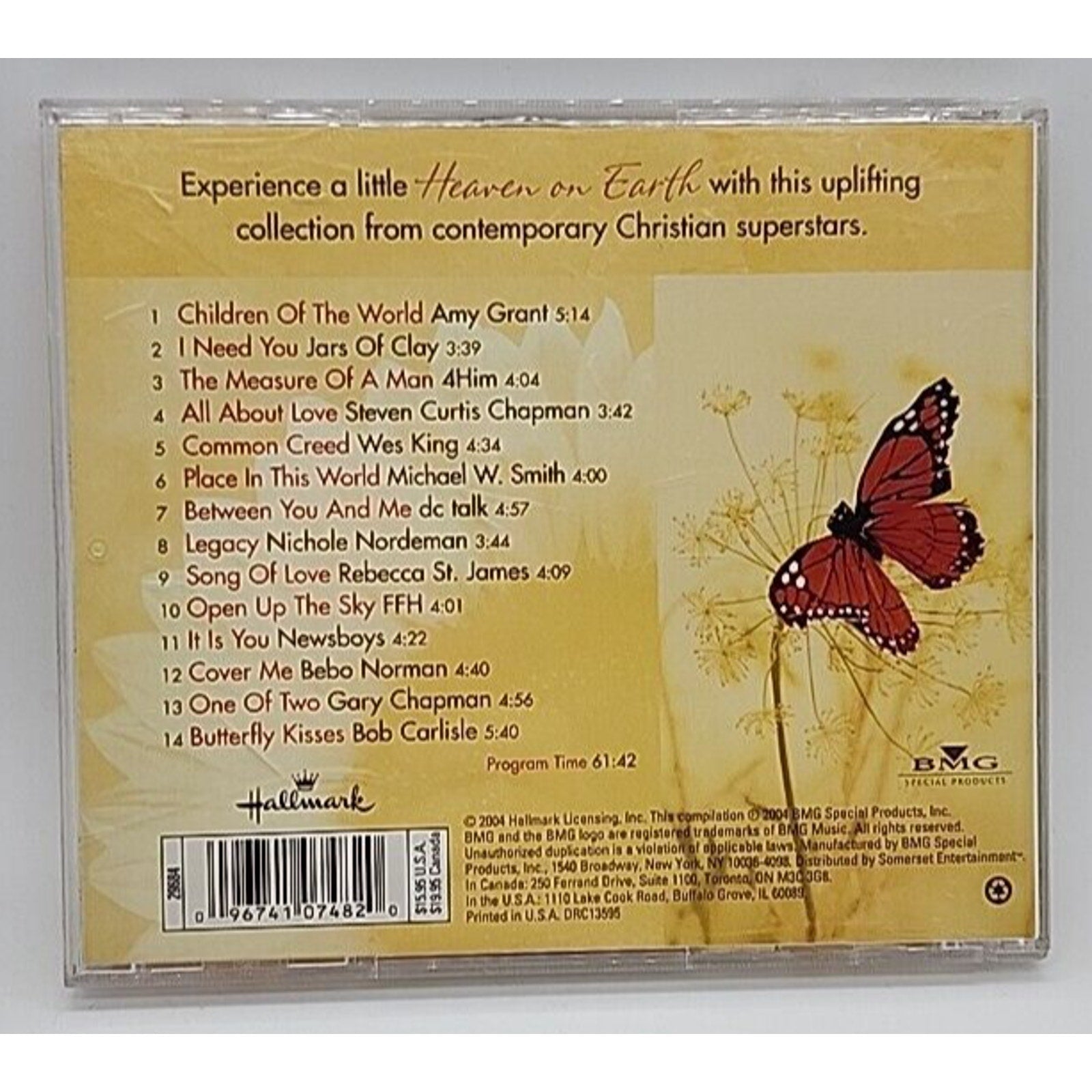 Heaven On Earth CD, Hallmark