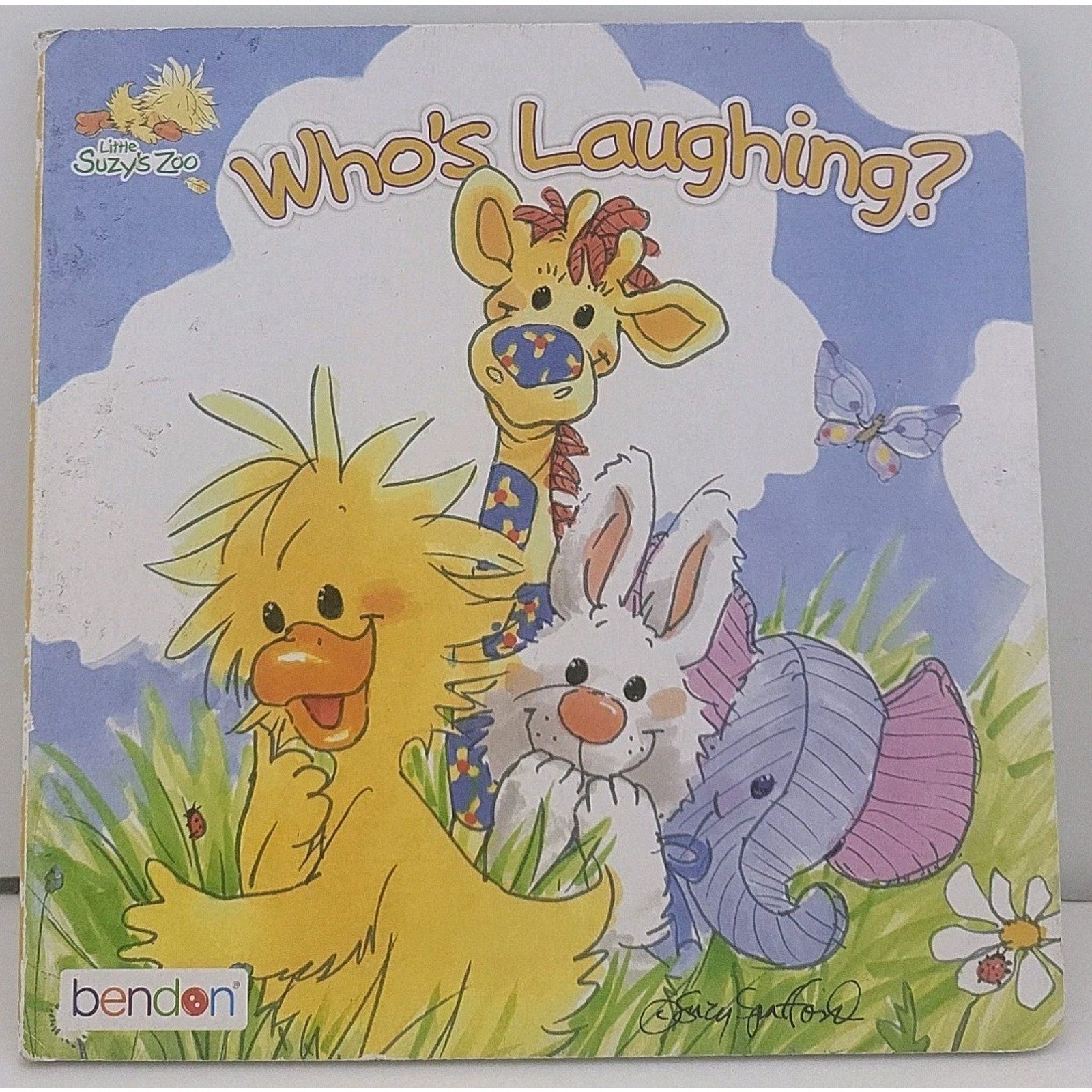 Little Suzy's Zoo by Nancy Parent Who's Laughing? Board Book 2010 Hardcover