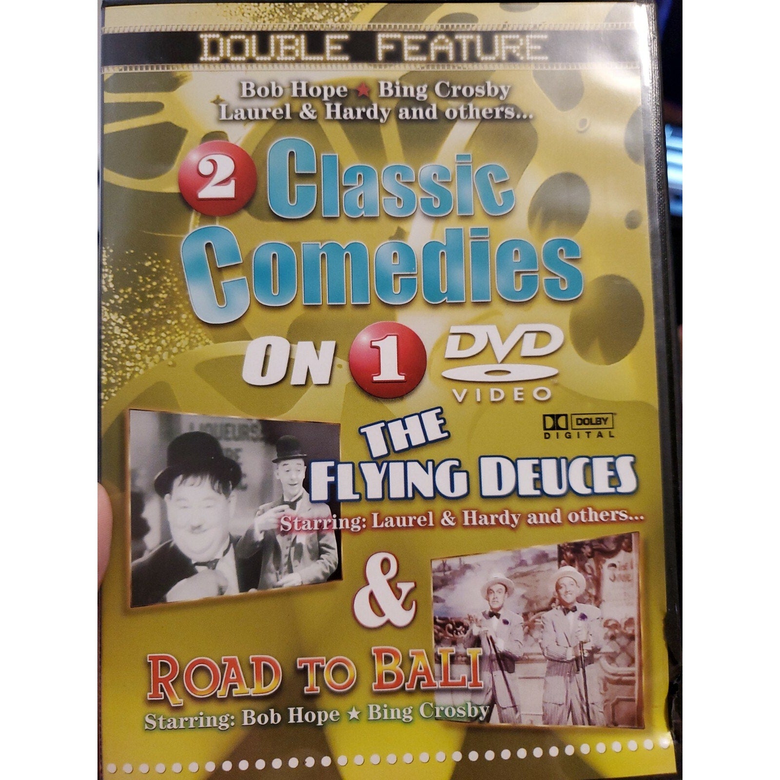 2 Classic Comedies: The Flying Deuces & Road to Bali - DVD