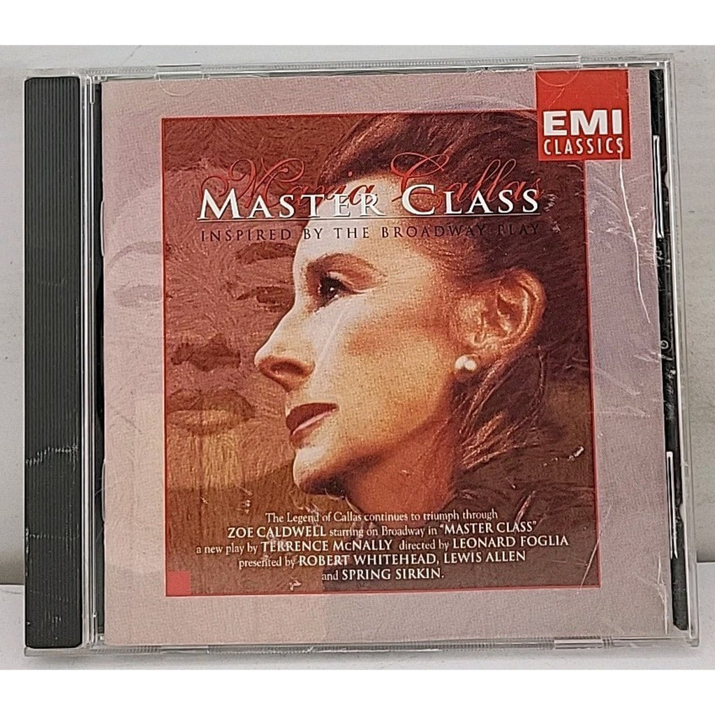 Master Class Inspired by the Broadway Play CD Emi Classics