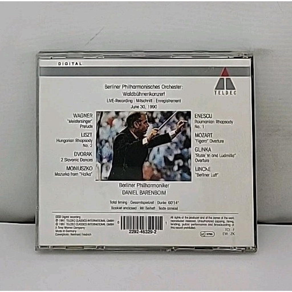 Open-Air - Berlin '90 / Daniel Barenboim, Berlin Philharmonic (CD, 1991, Teldec)