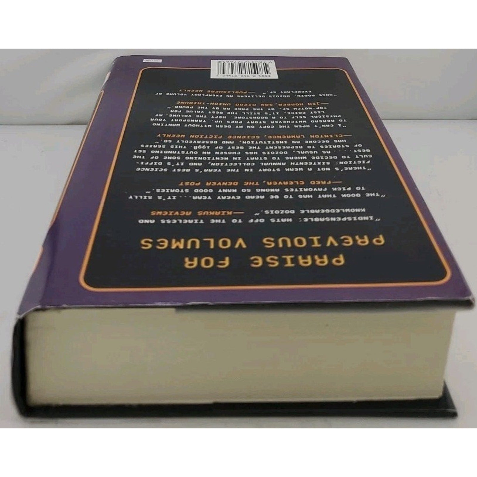 Year's Best Science Fiction by Gardner Dozois (2001, Hardcover)