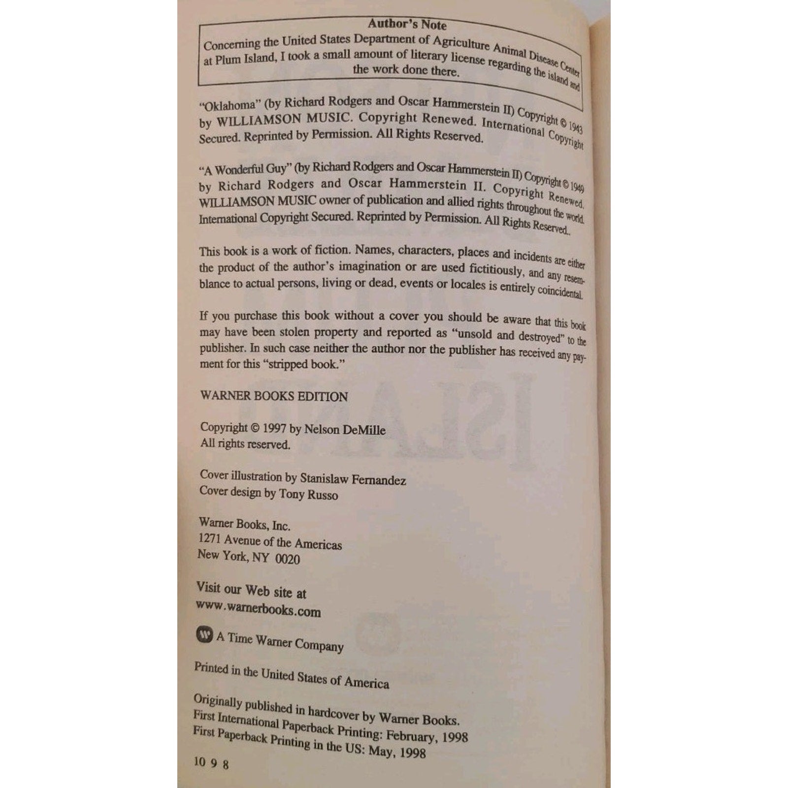 Plum Island by Nelson DeMille (1998, Mass Market)