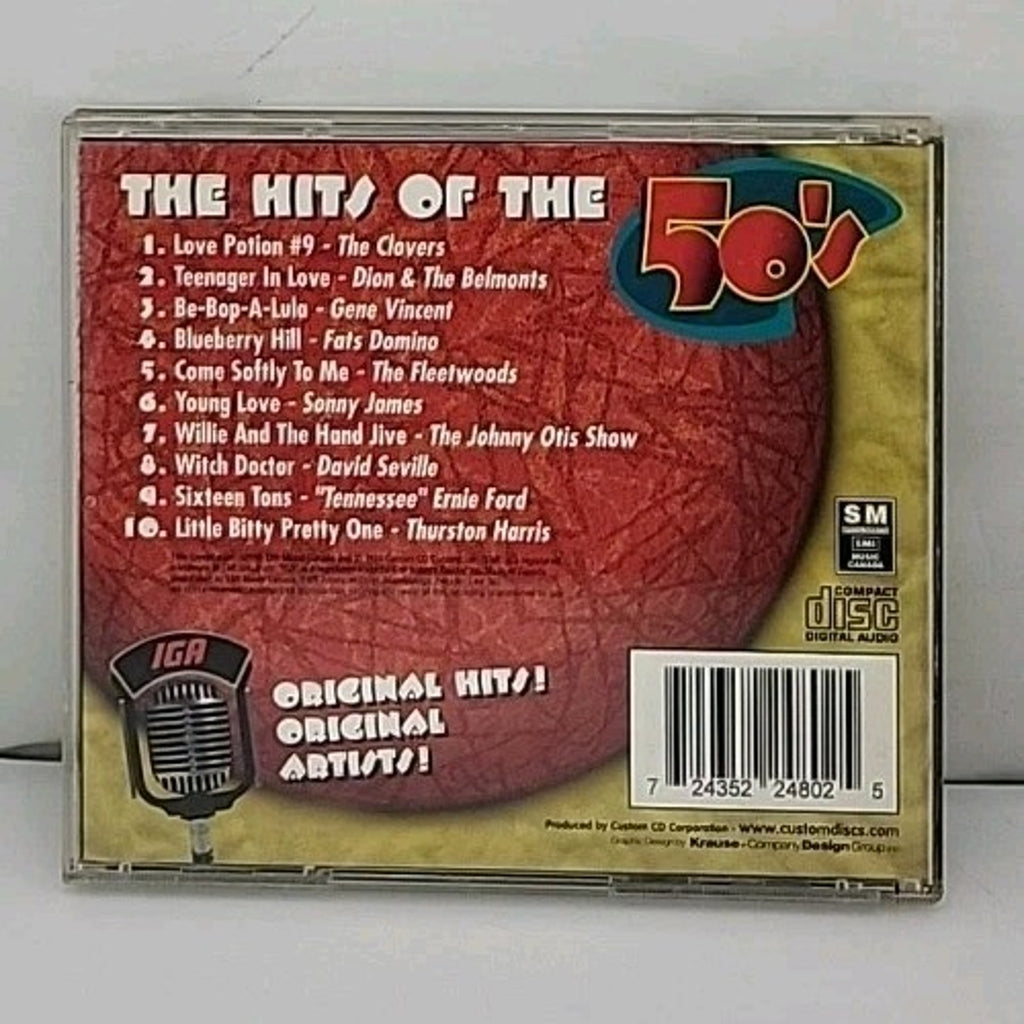 The Hits Of The 50's CD