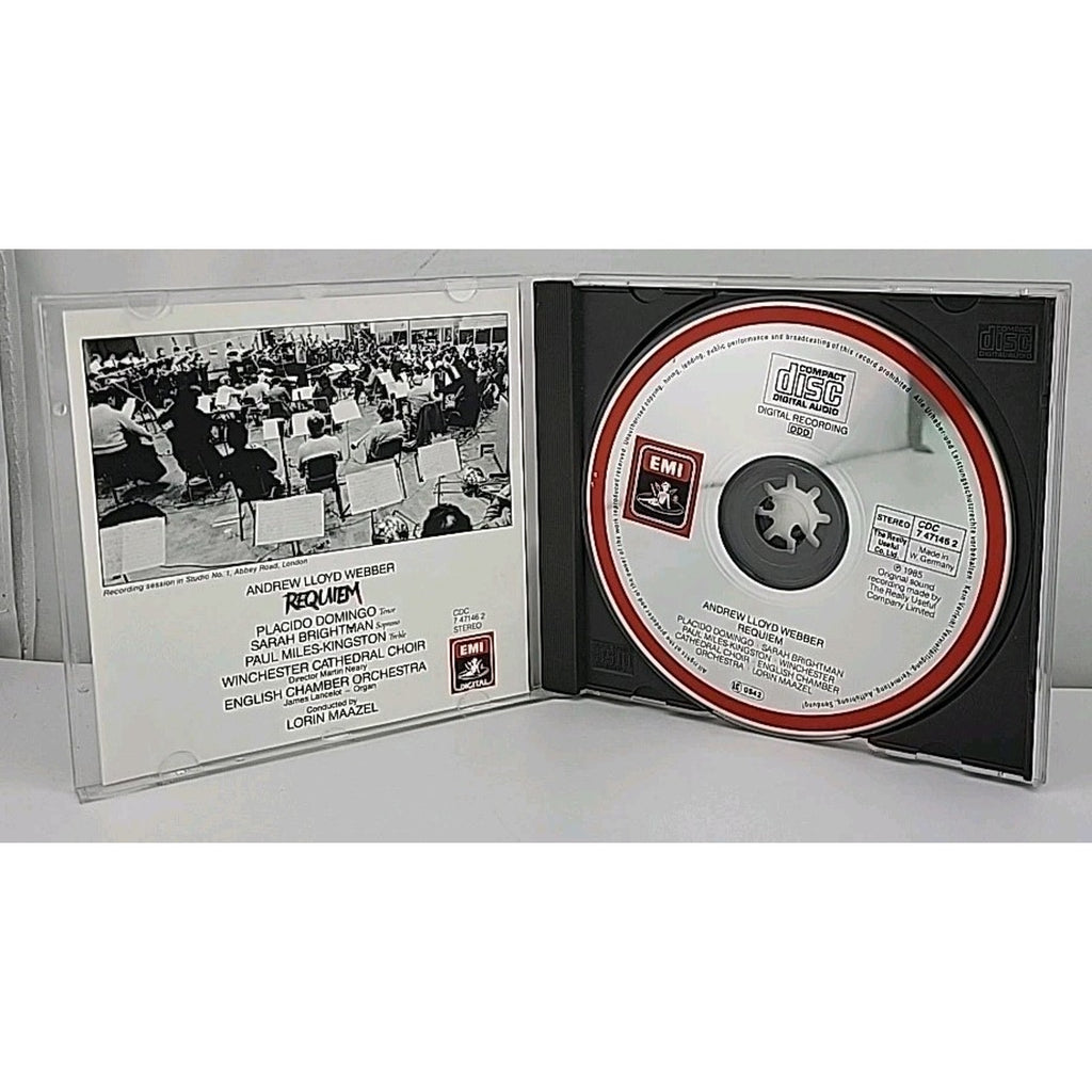 Requiem by Andrew Lloyd Webber (CD, 1985, EMI Digital)