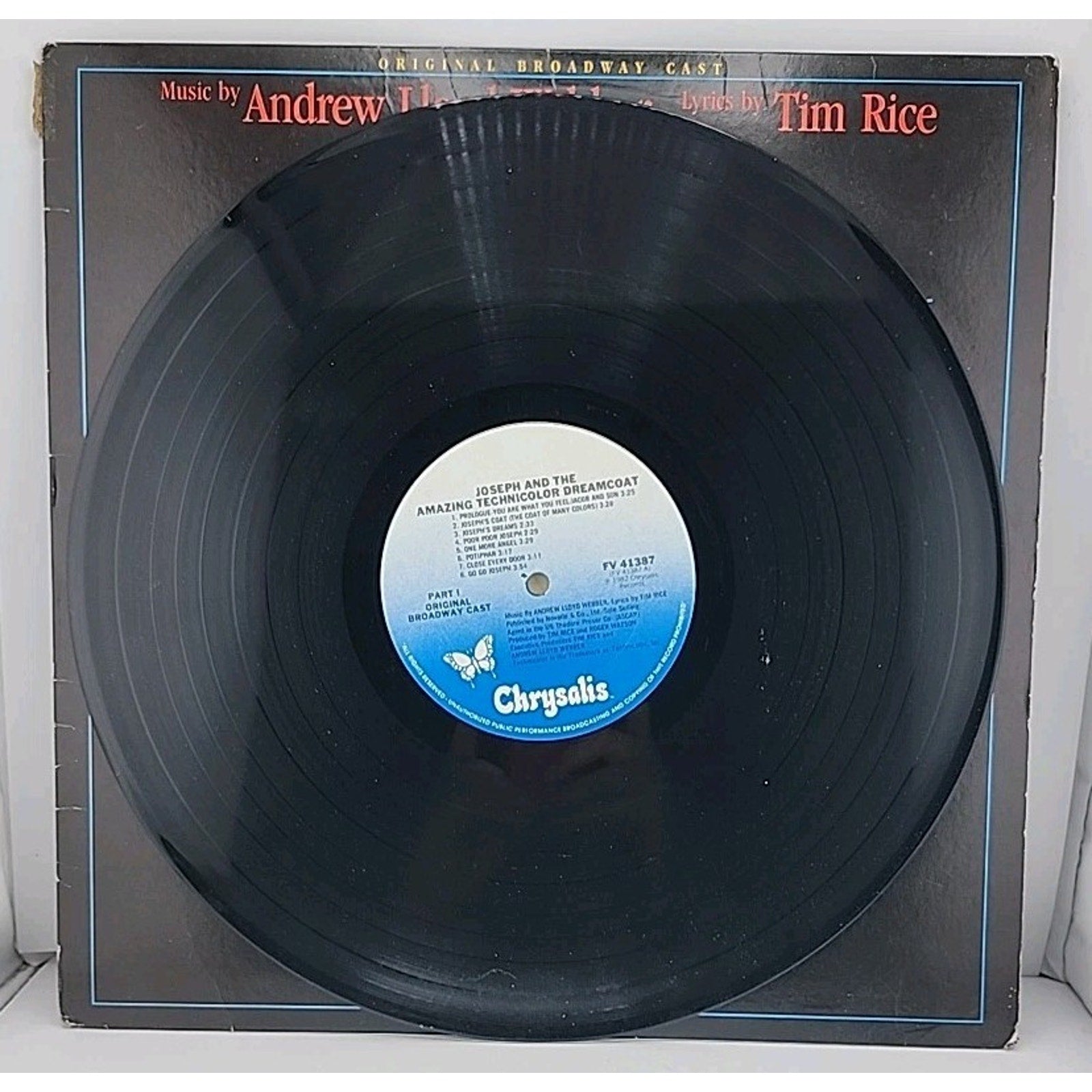 Andrew LloydWebber Joseph And The Amazing Technicolor Dreamcoat Orig Cast FV4138