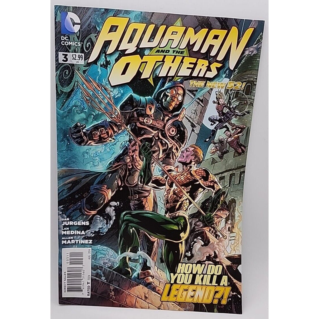 DC Comics Aquaman And The Others #3 July 2014