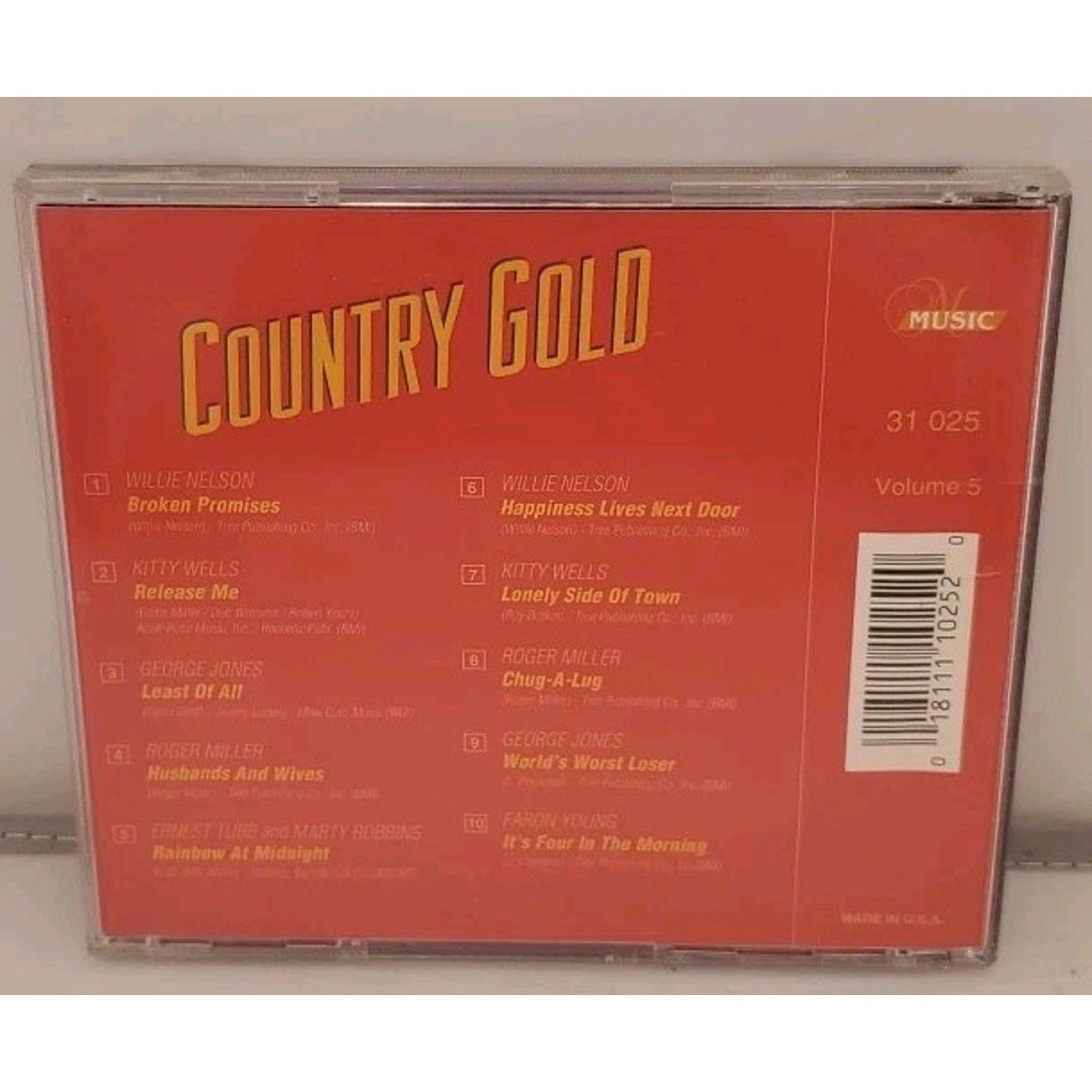 Country Gold Volume 5 by Various Artists (CD)