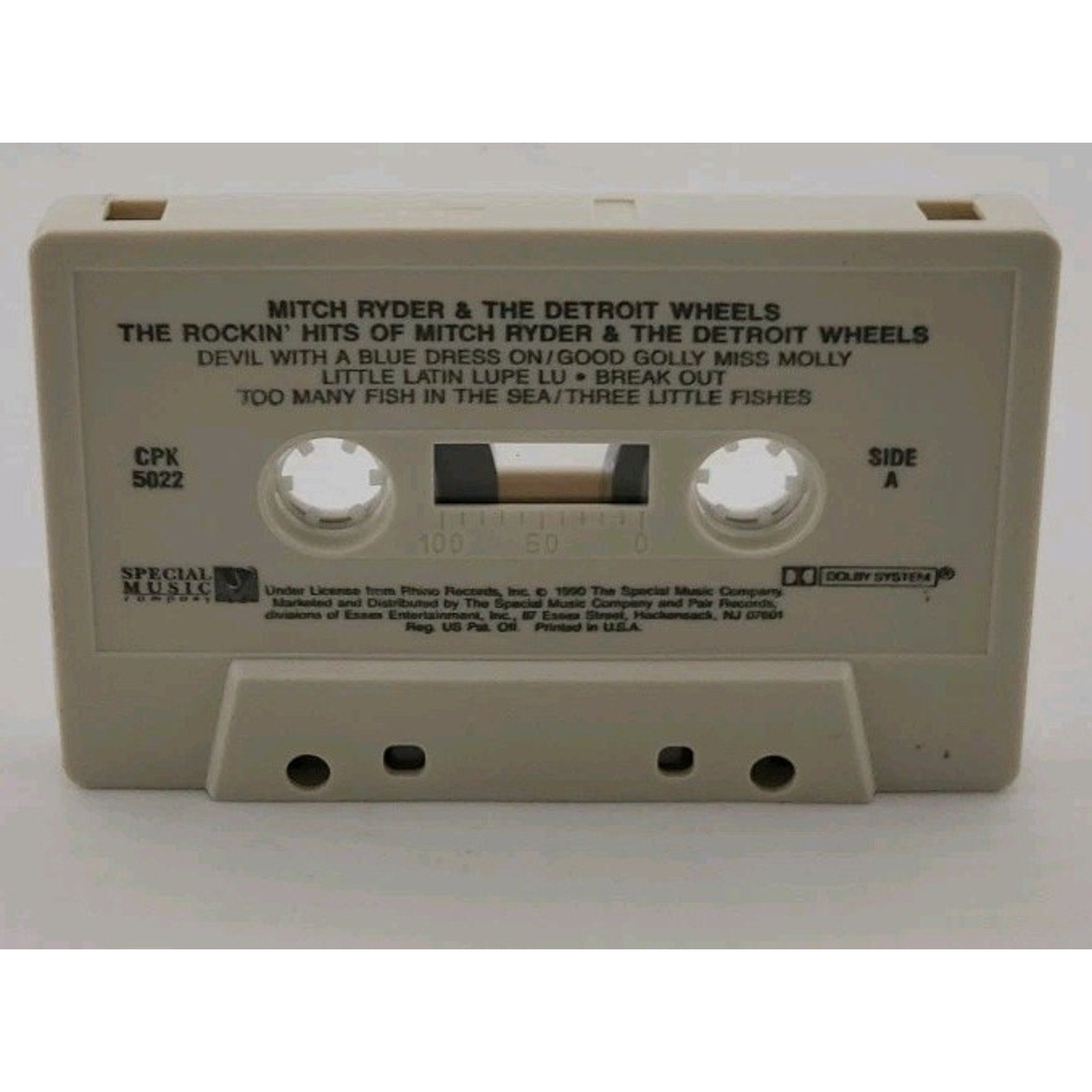 The Rockin' Hits Of Mitch Ryder And The Detroit Wheels Cassette