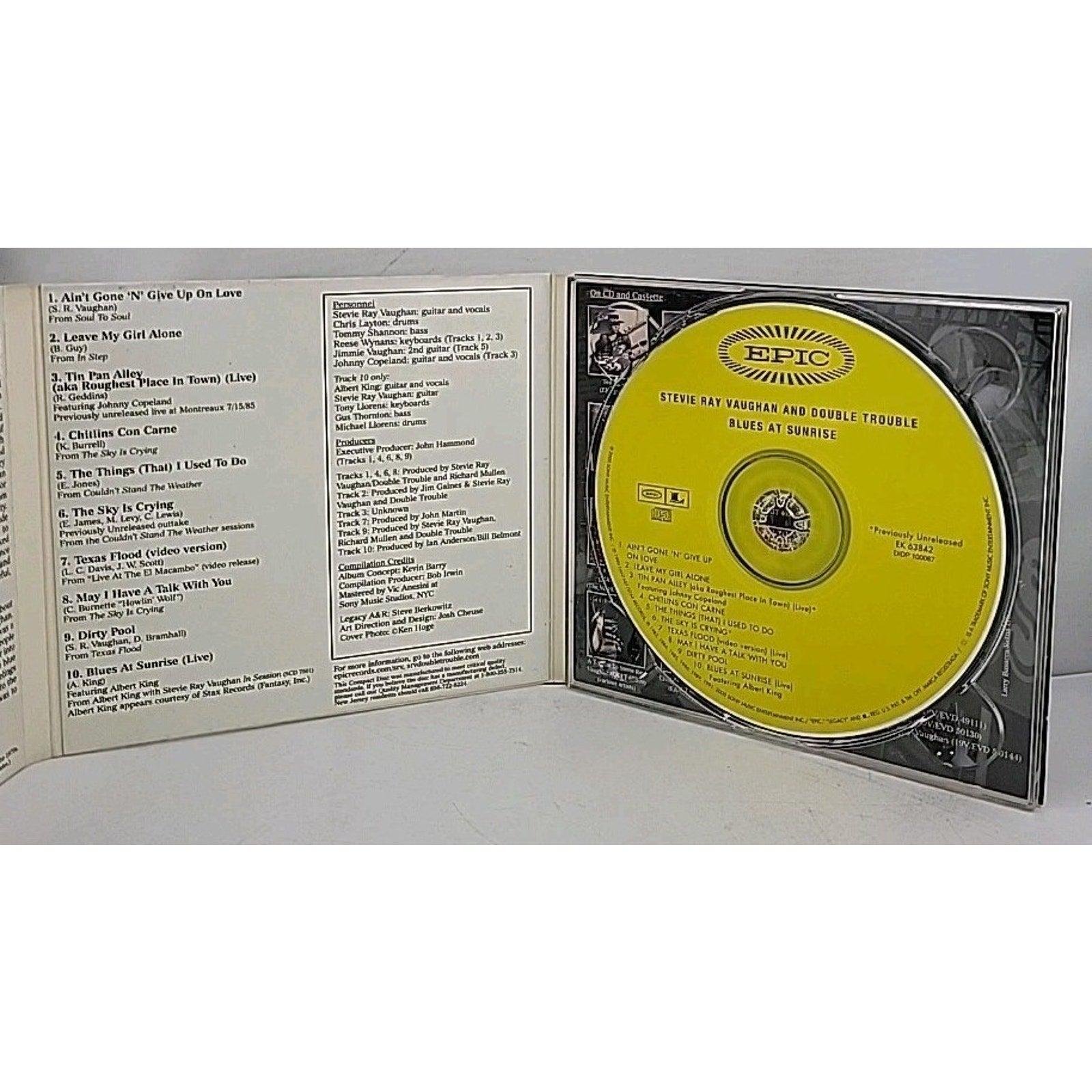 Blues at Sunrise by Stevie Ray Vaughan & Double Trouble (CD, 2000)