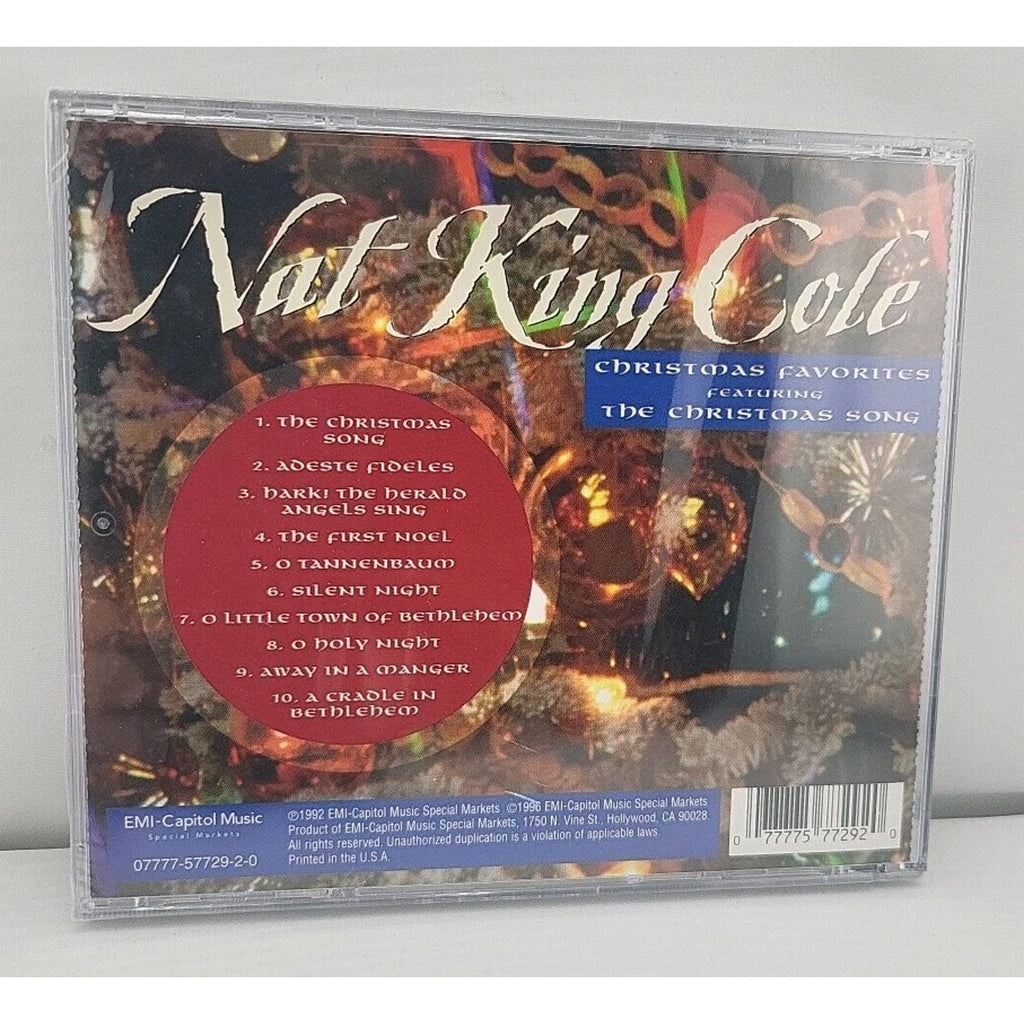 Christmas Song by Nat King Cole (CD, 1995) *Brand New*