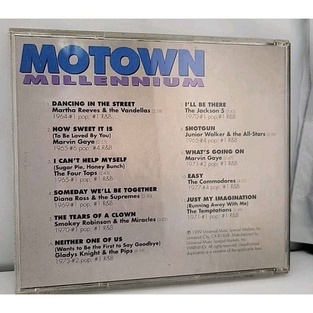 Motown Millennium CD