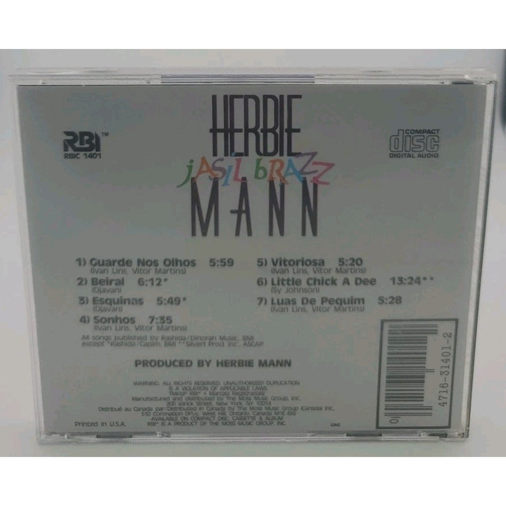 Herbie Mann Jasil Brazz CD