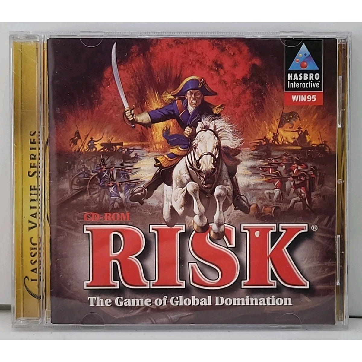 Risk: The Game Of Global Domination - Vintage CD-ROM 1997 Hasbro PC Windows 95