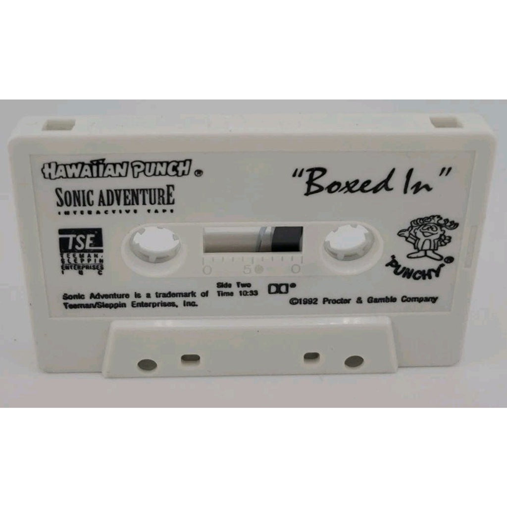 Hawaiian Punch Sonic Adventure “Boxed In” Interactive Cassette Tape 1992