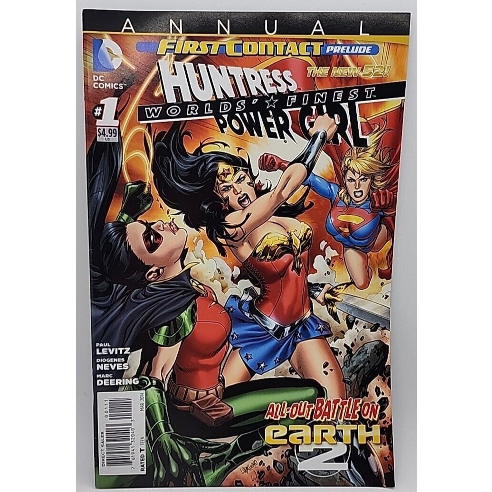Huntress Power Girl Annual #1 March 2014 DC New 52 Comics